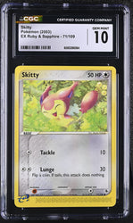 Pokemon Skitty EX Ruby & Sapphire 71/109 CGC Gem Mint 10