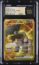 Pokemon Ting-lu EX Hyper Rare Holo Paldea Evolved 275/193 CGC Pristine 10
