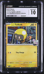 Pokemon Iono's Tadbulb Journey Together 052/159 CGC Gem Mint 10
