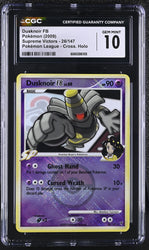 Pokemon Dusknoir FB Pokemon League Cross. Holo 26/147 CGC Gem Mint 10