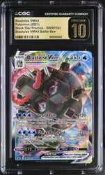 Pokemon Blastoise VMax ??44?? Black Star Promos SWSH103 CGC Pristine 10