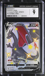 Pokemon Charizard V Secret Rare Holo Champion's Path 079/073 CGC Mint 9