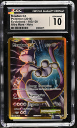 Pokemon Mewtwo EX Ultra Rare XY Evolutions 103/108 CGC 10 🔥POP 197🔥