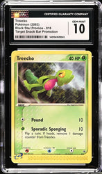 CGC 10 - 2003 TARGET Snack Bar Black Star PROMO Treecko # 016 Pokemon Card