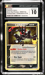 Pokemon Greninja Gold Star Promo 144 25th Anniversary Stamped CGC 10 Gem Mint Pokemon Card