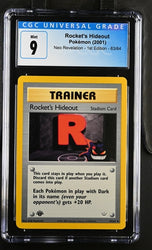 Pokemon Rocket's Hideout Neo Revelation - 1st Ed. 63/64 CGC Mint 9