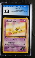 Pokemon Sabrina's Abra Gym Challenge - 1st Ed. 93/132 CGC Nm/mint+ 8.5