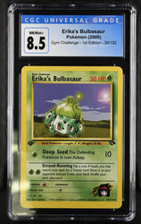Pokemon Erika's Bulbasaur Gym Challenge - 1st Ed. 39/132 CGC Nm/mint+ 8.5