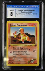 Pokemon Blaine's Charmander Gym Challenge - 1st Ed. 60/132 CGC Nm/mint 8