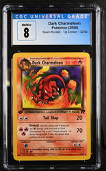 Pokemon Dark Charmeleon Team Rocket - 1st Ed. 32/82 CGC Nm/mint 8