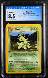 Pokemon Bayleef Neo Genesis - 1st Ed. 29/111 CGC Nm/mint+ 8.5