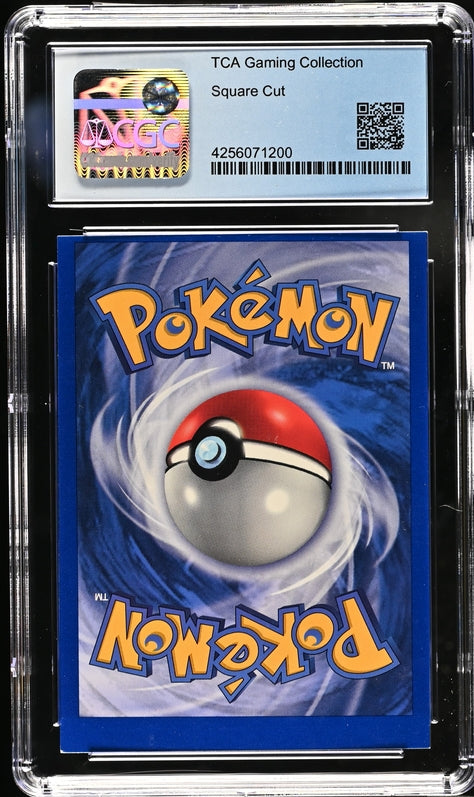 CGC 8.5 - 1999 Mewtwo 10/102 O/C ERROR Square Cut HOLO Base Set Pokemon Card