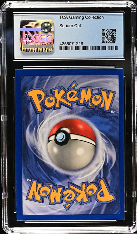 CGC 8.5 - 1999 Mewtwo 10/102 ERROR Square Cut HOLO Base Set Pokemon Card