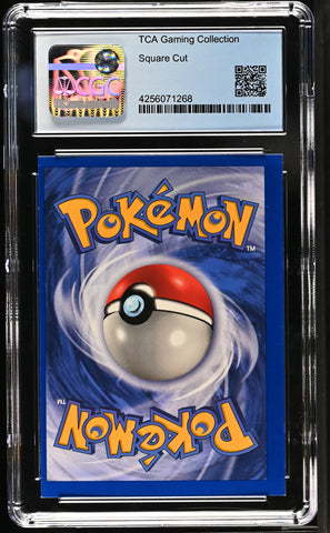 Pokemon Mewtwo Holo Rare Off-Center Square Cut Error Base Set 10/102 CGC 9 w/Sub-Grades