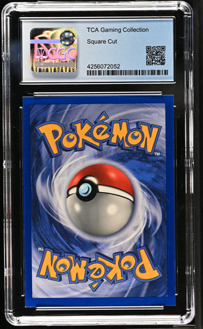 Pokemon Ninetales Holo Rare Square Cut Error Base Set 12/102 CGC Mint 9
