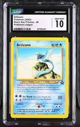 Pokemon WOTC Black Star Promo Articuno 48 CGC Gem Mint 10