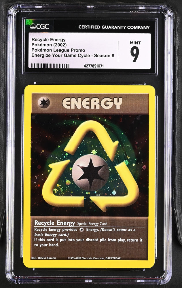 Pokemon Recycle Energy Energize Your Game Cycle Season 8 CGC Mint 9
