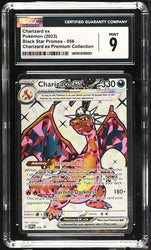 CGC 9 - 2023 Charizard ex SVP056 Premium Collection HOLO PROMO Pokemon Card