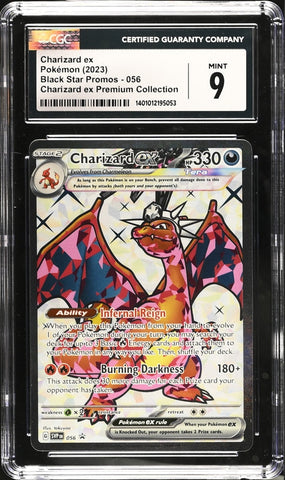 CGC 9 - 2023 Charizard ex SVP056 Premium Collection HOLO PROMO Pokemon Card