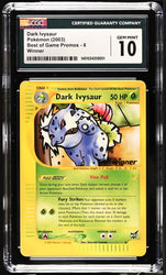 Pokemon Dark Ivysaur Best of Game Winner Promo 2003 Promo 6 CGC Gem Mint 10