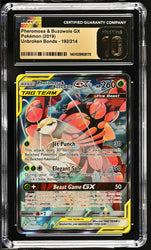 Pokemon Pheromosa & Buzzwole GX Tag Team 🔥POP 15🔥 192/214 CGC Pristine 10