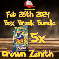 Feb 26th 2024 Live Box Break Booster Pack Bundle