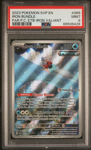 PSA 9 - S&V Black Star Promo #066 Iron Bundle P.C. Exclusive