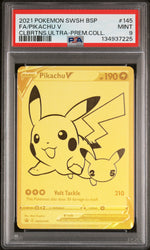 Pokemon Pikachu V Celebrations UPC Gold Promo 145/102 PSA 9