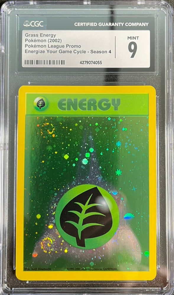 CGC 9 - 2002 League Promo Grass Energy - Energize Your Game Cycle - Season 4