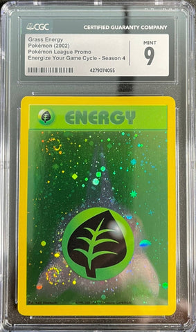 CGC 9 - 2002 League Promo Grass Energy - Energize Your Game Cycle - Season 4