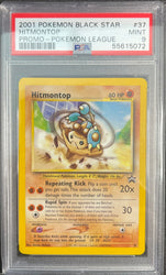 PSA 9 - 2001 WOTC Black Star PROMO Hitmontop # 37 Pokemon Card