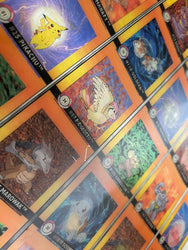 Pokemon Action Flipz Series One Premier Edition Uncut Sheet - Entire Set 1-40 - Vintage 1999 - 1 of 2