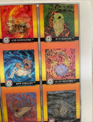 Pokemon Action Flipz Series One Premier Edition Uncut Sheet - Entire Set 1-40 - Vintage 1999 - 2 of 2