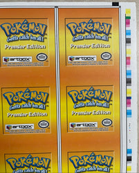 Pokemon Action Flipz Series One Premier Edition Uncut Sheet - Entire Set 1-40 - Vintage 1999 - 2 of 2
