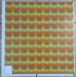 Pokemon Action Flipz Series One Premier Edition Uncut Sheet 31-40 - Vintage 1999