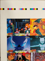 Topps 1999 Pokémon The First Movie Uncut Sheet - 1 of 2