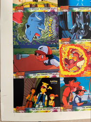 Topps 1999 Pokémon The First Movie Uncut Sheet - 1 of 2