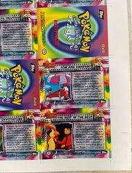 Topps 1999 Pokémon The First Movie Uncut Sheet - 1 of 2