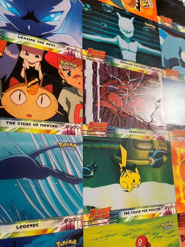 Topps 1999 Pokémon The First Movie Uncut Sheet - 2 of 2