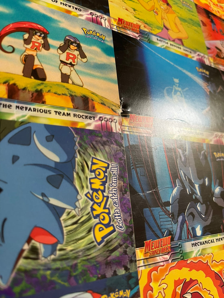 Topps 1999 Pokémon The First Movie Uncut Sheet - 2 of 2