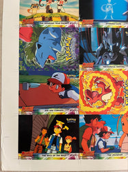 Topps 1999 Pokémon The First Movie Uncut Sheet - 2 of 2