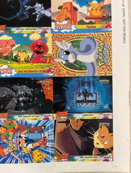 Topps 1999 Pokémon The First Movie Uncut Sheet - 2 of 2