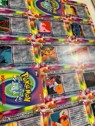 Topps 1999 Pokémon The First Movie Uncut Sheet - 2 of 2
