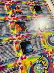 Topps 1999 Pokémon The First Movie Uncut Sheet - 2 of 2