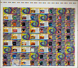 Topps 1999 Pokémon The First Movie Uncut Sheet - 2 of 2