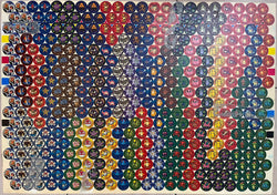 1999 Pokémon Vintage Tazos Uncut Sheet - Double Print Error