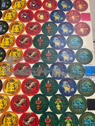 1999 Pokémon Vintage Tazos Uncut Sheet - Double Print Error