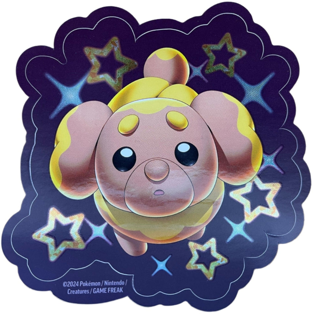 Pokemon Paldean Fates Shiny Fidough Sticker