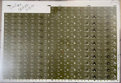 1999 Pokémon Artbox GOLD Uncut Sheet