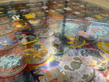 Topps 1999 Pokémon TV Series 1 Silver Foil 90/90 Complete Set Uncut Sheet
